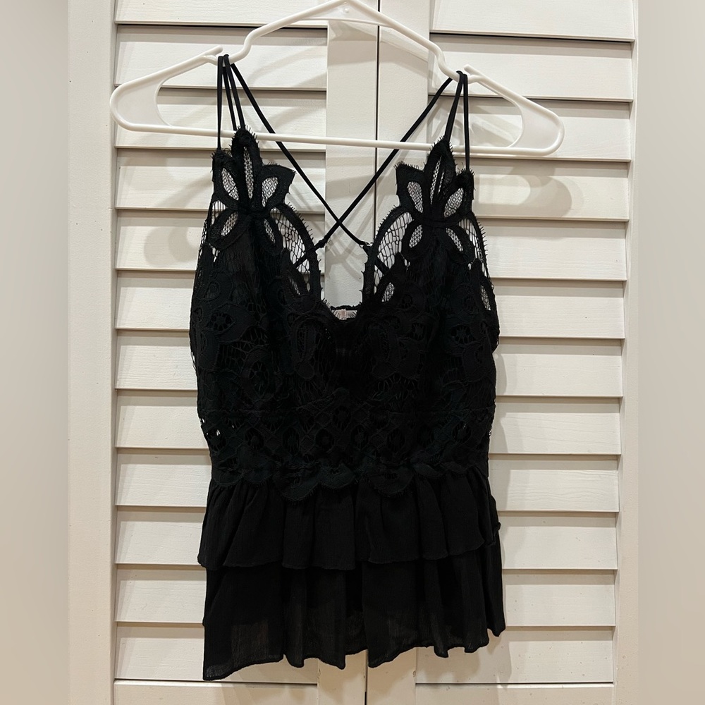 Sassy, Lacey, Flowy Tank Top